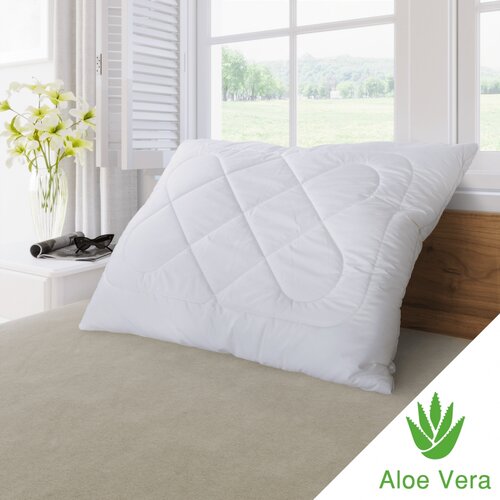 Kvalitex Aloe Vera Kopfkissen mit Reißverschluss 700 g, 70 x 90 cm