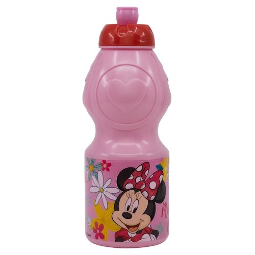 Stor Plastikflasche Minnie, 400 ml