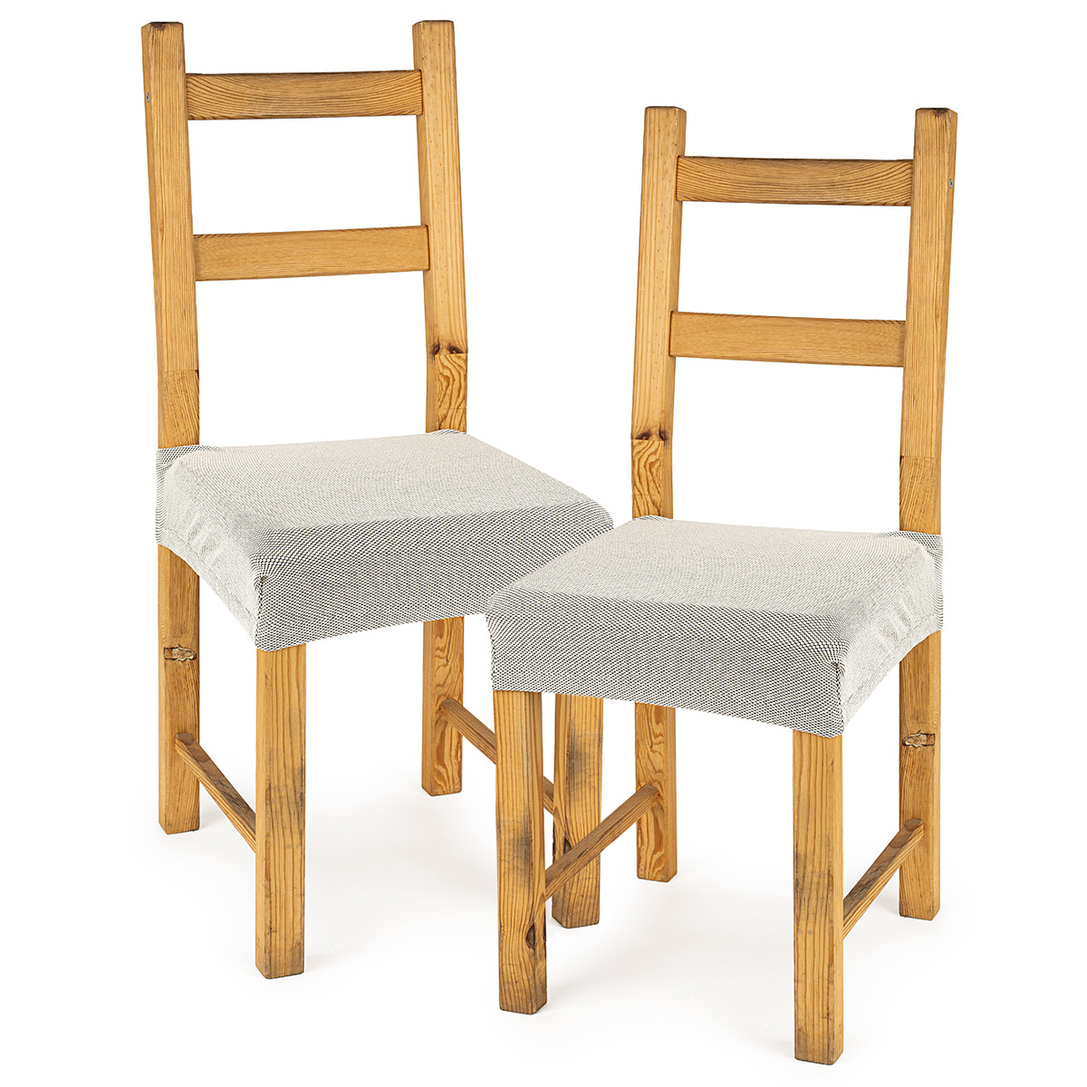 4Home Husă elastică scaun Comfort cream, 40 – 50 cm, set 2 buc 4Home