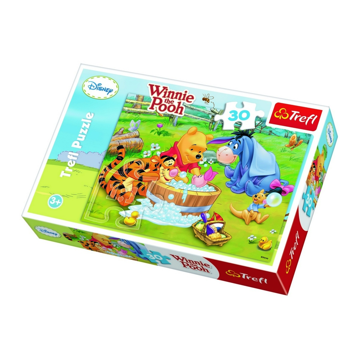 Puzzle Trefl Puzzle Winnie the Pooh – Purcel labaie, 30 piese copii Pentru copii