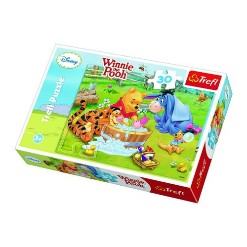 Trefl Puzzle Winnie the Pooh - Ferkels Bad, 30 Teile