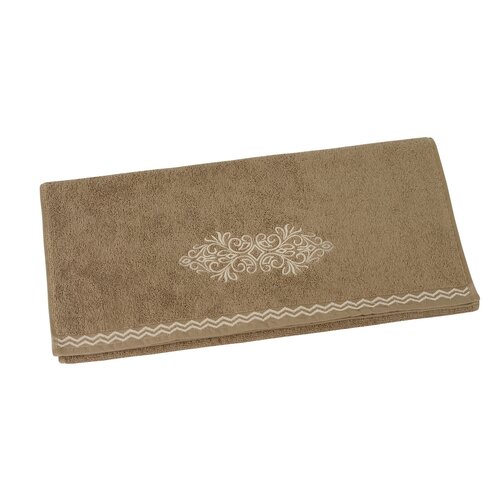 Prosop cearceaf Ornament maro, 70 x 140 cm