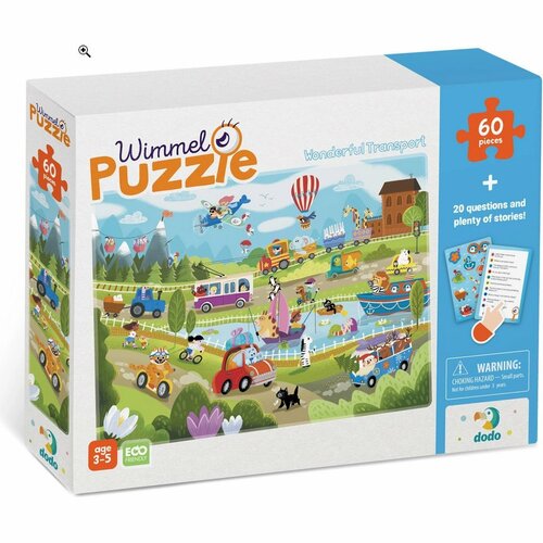 Dodo Puzzle Doprava na venkově, 60 dílků