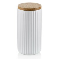 Kela Керамічний контейнер для їжі Maila 1 л, білий