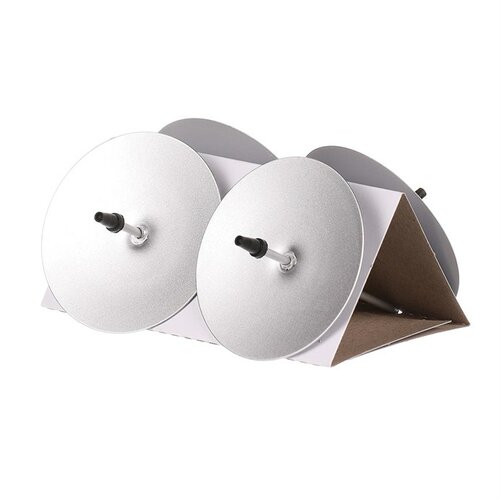 Set suporturi metalice pentru lumânări, argintiu, 4 bucăți
