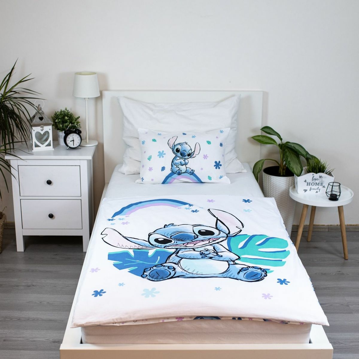 Jerry Fabrics Bawełniana pościel dziec. do łóżeczka BabyLilo and Stitch 