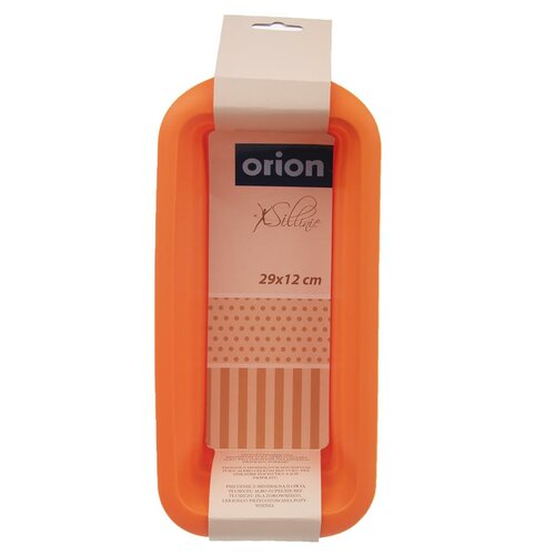 Orion Forma silikonska forma za kruh 29 x 12 cm,oranžna