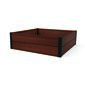 Pat înălțat Keter Maple Square maro, 106 x 106x 32 cm