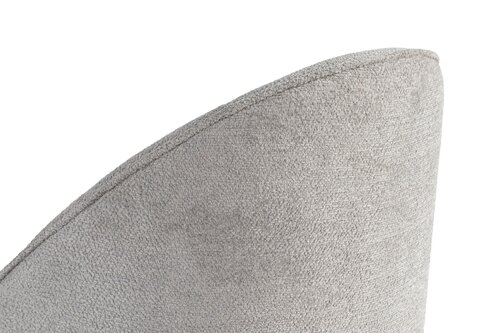 Esszimmerstuhl-Set Bentley Grey and Black, 2 Stück