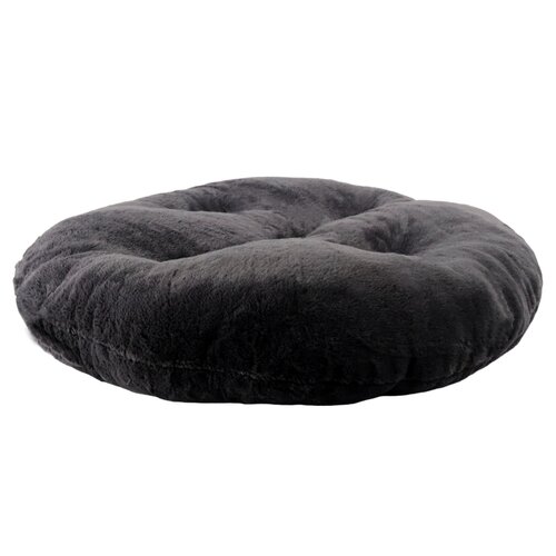 Domarex Hundebett IVY PLUSH schwarz, Durchmesser 65 cm