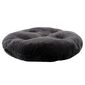 Domarex Pasja postelja IVY PLUSH črna, premer 65cm