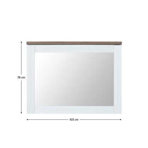 Zrkadlo TEINA LUS103, borovica canyon