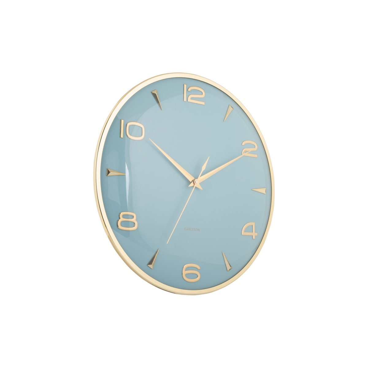 Karlsson 6017BL design falióra világoskék, átmérő40 cm termék 2. képe