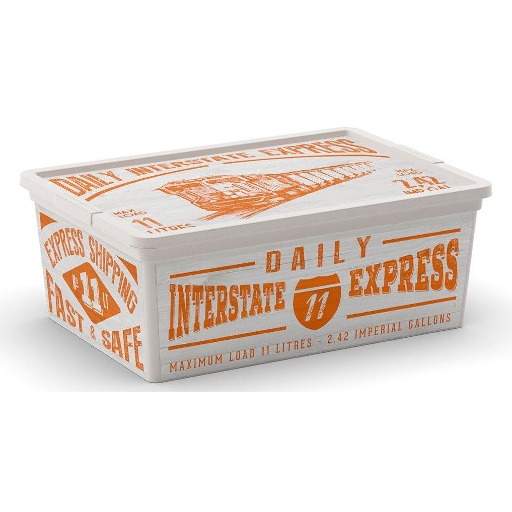Úložný box KIS C box Wood S 11 L