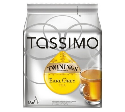 Kapsule Tassimo Twinings Earl Grey tea 16ks