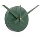 Karlsson 6001GR dizajnové samolepiace hodiny zelená, pr. 40 cm