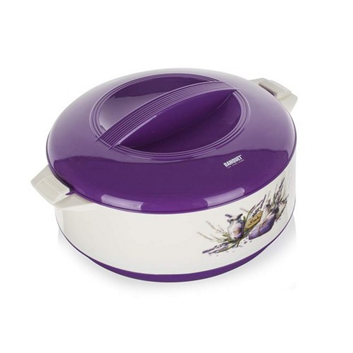 Oală termo Banquet Culinaria LAVENDER cu capac 1,5 l