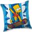 Poduszka The Simpsons Bart skater, 40 x 40 cm