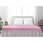 Cearșaf de pat jersey 4Home Ideal roz , 90 x 200 cm