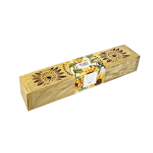 Arome Secret garden drevená krabička s vonnými tyčinkami Pure Bliss, 10 tyčiniek