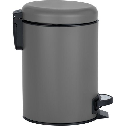 Wenko Leman Pedal Bin 3 l, siva