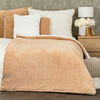 4Home Bettwäsche Teddy Lammfelloptik, Beige