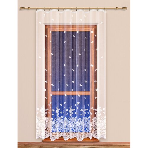 4Home Gardine Hortensie, 140 x 245 cm