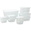 EH 11-delni set plastičnih posod White