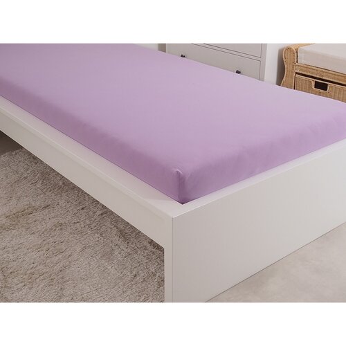 4Home Jersey prostěradlo IDEAL fialová, 120 x 200 cm