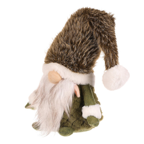 Karácsonyi dekoráció Tündér  álló, magasság 30 cm, zöld/fehér