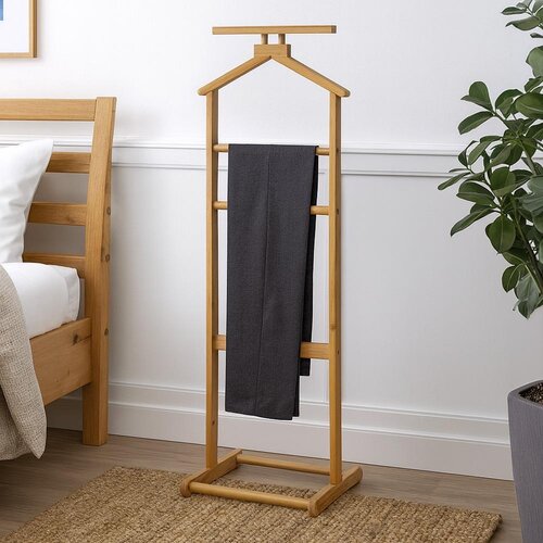 Němý sluha WABISABI UNO 102 cm, bambusový