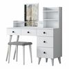 Schminktisch Bela White mit Hocker