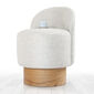 Taburet  Barren Puf Light Grey