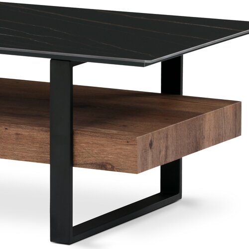 Couchtisch 120 x 60 cm, Keramik und Marmor