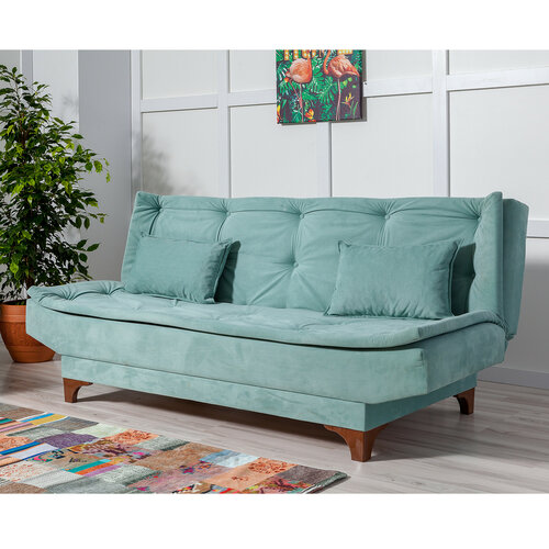 Canapea pat Kelebek Sea Green