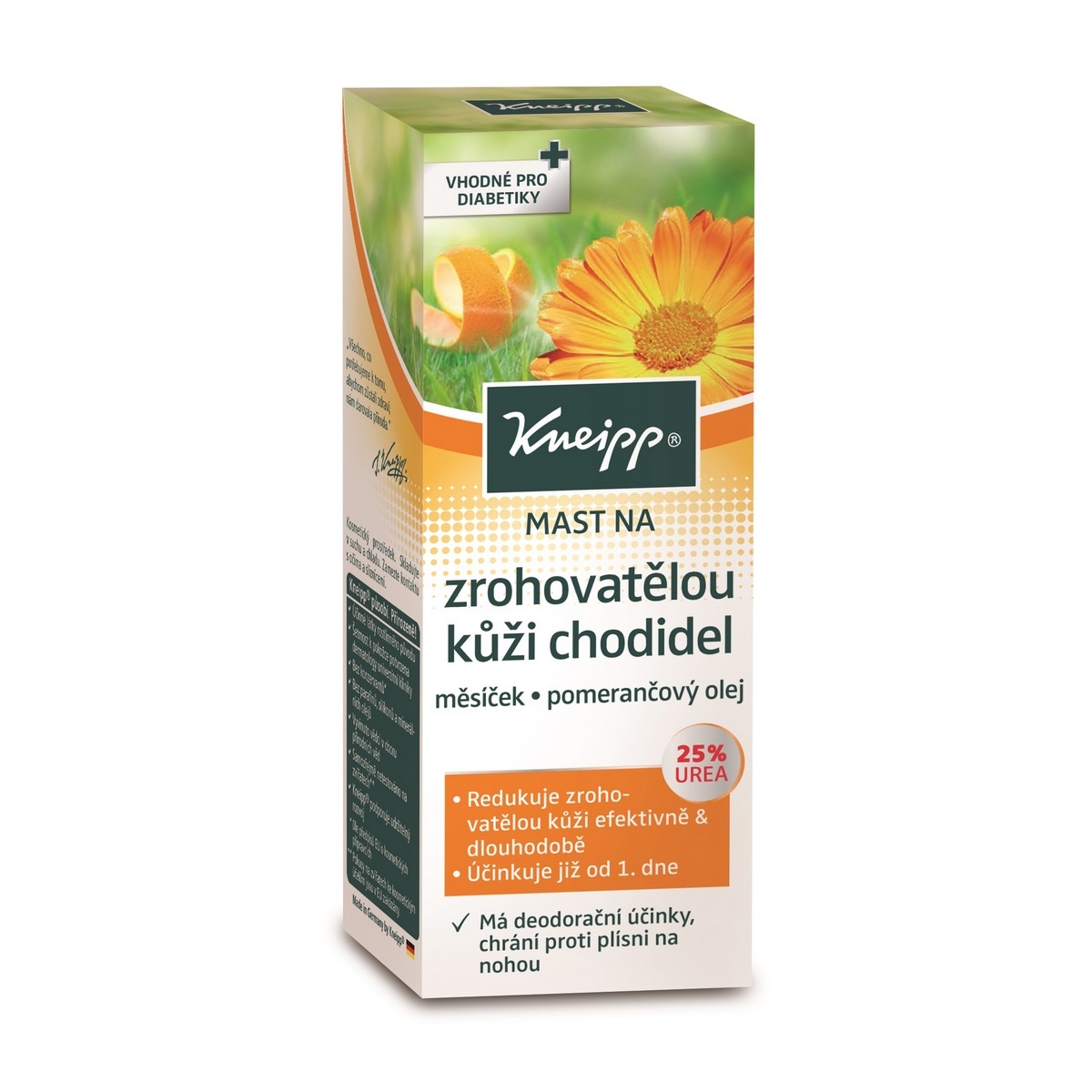 Obrázok KNEIPP Masť na zrohovatenú kožu chodidiel 50 ml (4008233049779)