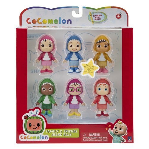 Set de figurine Cocomelon, 6 buc