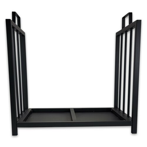 Suport metalic Aldotrade pentru lemne cu geantă de transport, 51 x 37 x 50,5 cm