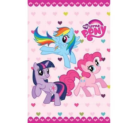 Ručník My little Pony, 40 x 60 cm, růžová, 40 x 60 cm