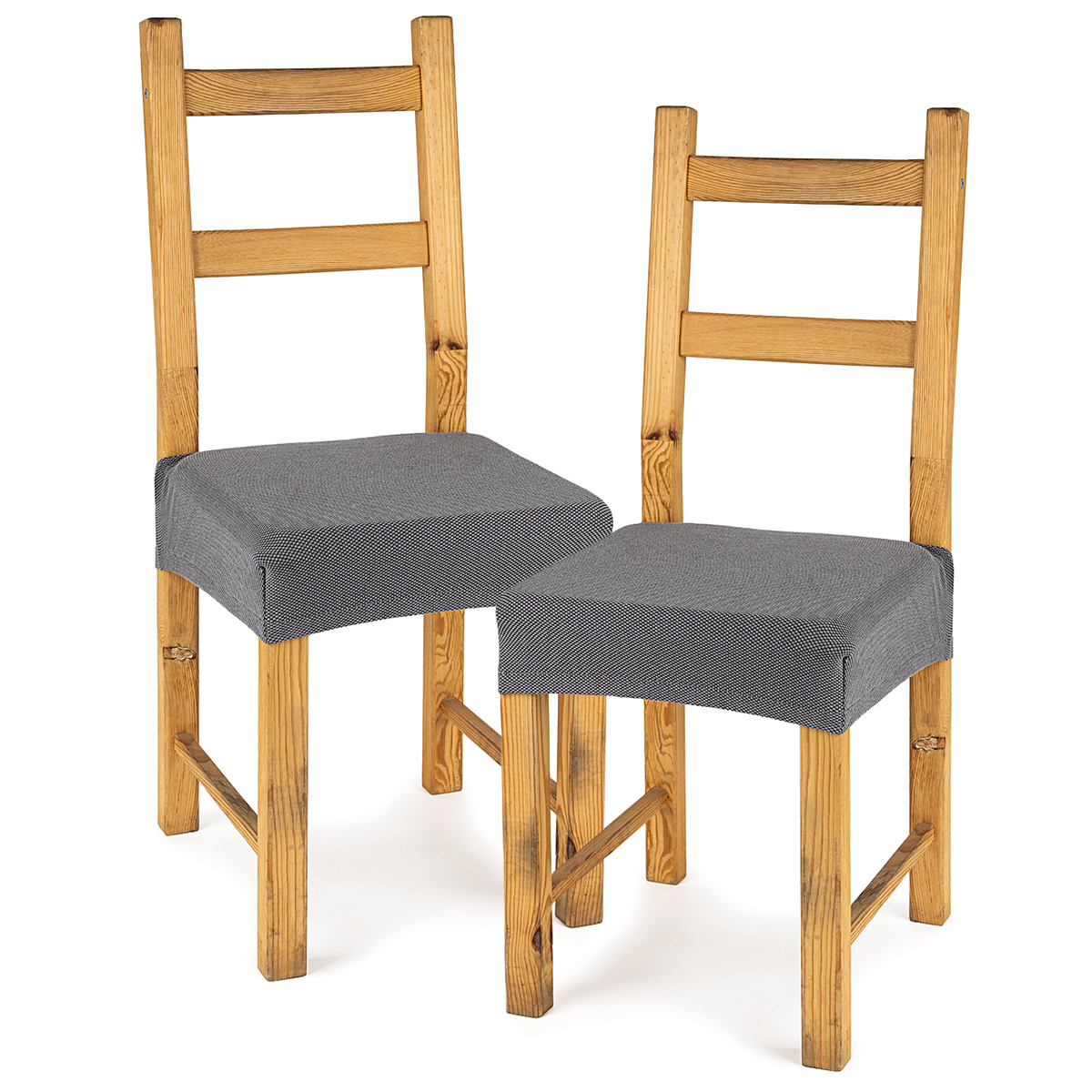 4Home Husă elastică scaun Comfort grey, 40 – 50 cm, set 2 buc 4Home Textile casă