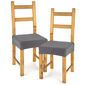 4Home Pokrowiec multielastyczny na krzesło Comfort grey, 40 - 50 cm, 2 szt.