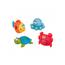 Akuku Water Toys Sea World, 4 buc