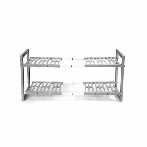 Compactor Nastavljiva polica pod umivalnik 30 x 40cm, svetlo siva