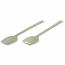 Kesper 42651 Plastikowy zestaw sztućców do owocówi sałatki, wys. 29 cm