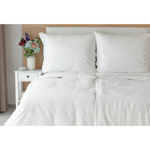 Matějovský Posteljnina iz bambusovega damaskaSofie White, 140 x 200 cm, 70 x 90 cm