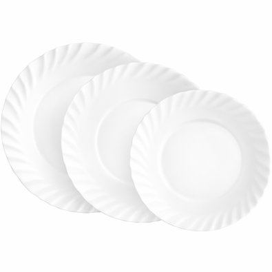 Bormioli Rocco 18-częściowy zestaw talerzy Prima