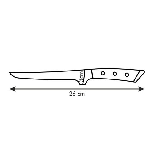 Cuțit de dezosat Tescoma AZZA, 13 cm - 1 | YEO