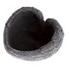 Поминальна декорація Бетонний горщик для квітів Серце, 17 x 10 x 17 см