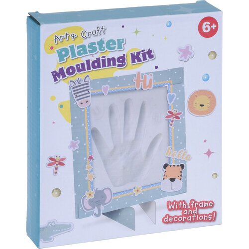 Handabdruck-Set mit Aufklebern, 18 x 21 x 1,8 cm