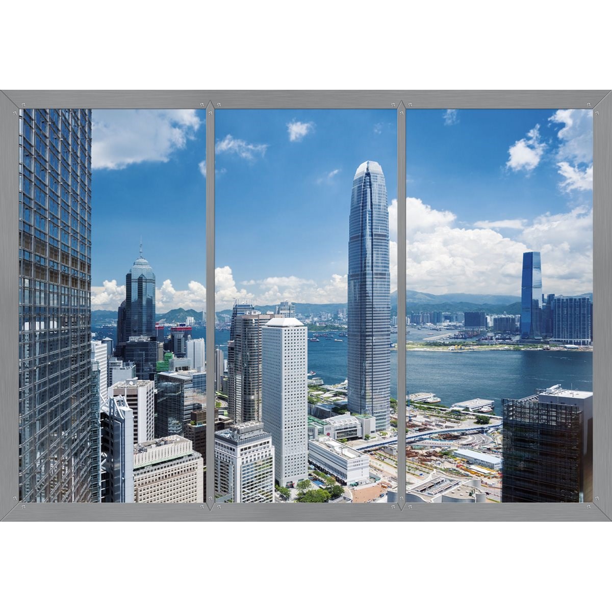 AG Art Fototapeta XXL Mrakodrapy 360 x 270 cm, 4 diely
